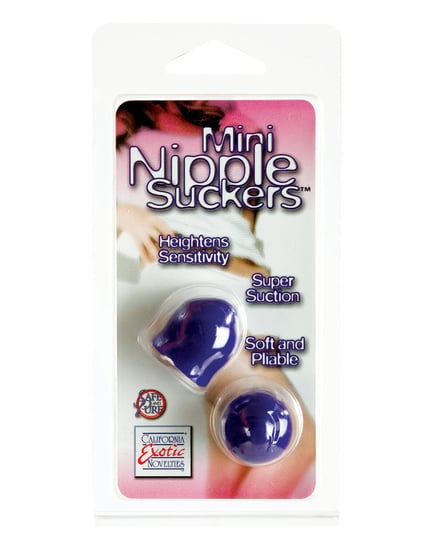Nipple Play Mini Nipple Suckers – Purple by Nipple Play product image