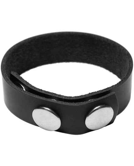 KinkLab Leather 3 Snap Cock Ring by Kinklab product image