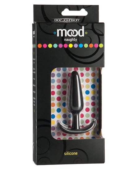 Mood Naughty Butt Plug Small – Black by Mood product image