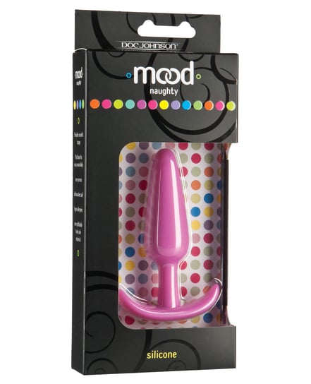 Mood Naughty Butt Plug Medium – Pink by Mood product image