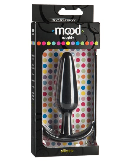 Mood Naughty Butt Plug Large – Black by Mood product image