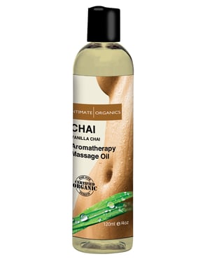 Intimate Earth Chai Massage Oil – 120 ml Vanilla & Chai by Intimate Earth product image