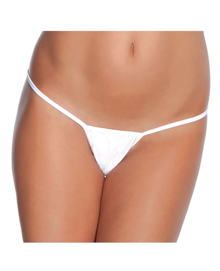 Low Rise Lycra G-String White XL by Coquette product image