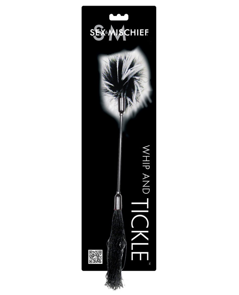 Sex & Mischief Whip & Tickle – Black/White by Sex & Mischief product image