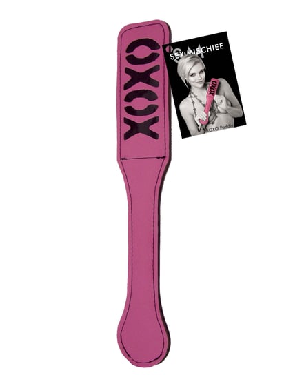 Sex & Mischief XOXO Paddle – Pink by Sex & Mischief product image