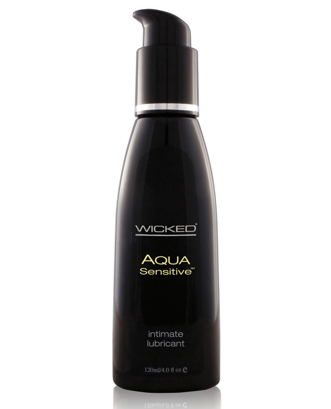 Wicked Sensual Care Hypoallergenic Aqua Sensitive Waterbased Lubricant – 4 oz Unscented by Wicked Sensual Care product image