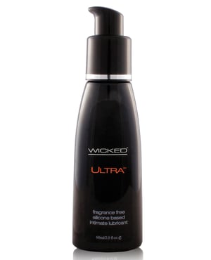 Wicked Sensual Care Ultra Silicone Based Lubricant – 2 oz Fragrance Free by Wicked Sensual Care product image