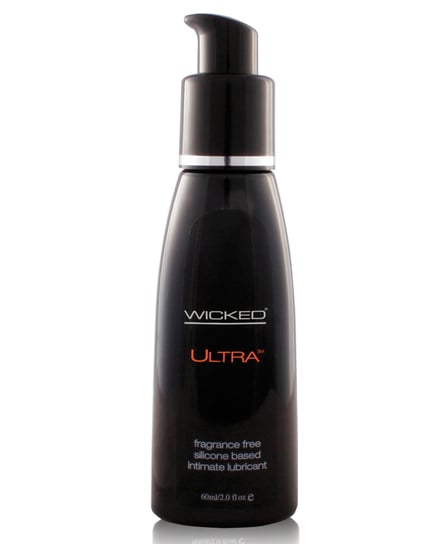 Wicked Sensual Care Ultra Silicone Based Lubricant – 2 oz Fragrance Free by Wicked Sensual Care product image