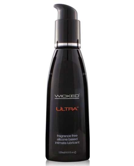 Wicked Sensual Care Ultra Silicone Based Lubricant – 4 oz Fragrance Free by Wicked Sensual Care product image