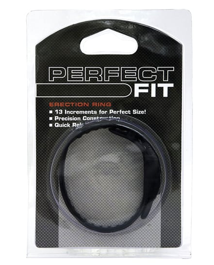 Perfect Fit Speed Shift 17 Adjustments Cock Ring – Black by Perfect Fit product image