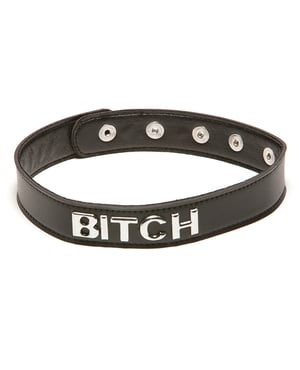 XPlay Talk Dirty to Me Collar – Bitch by XPlay product image