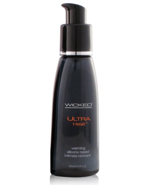 Wicked Sensual Care Ultra Heat Warming Sensation Silicone Based Lubricant – 2 oz by Wicked Sensual Care product image