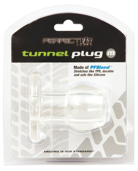 Perfect Fit Tunnel Plug Medium – Clear by Perfect Fit product image