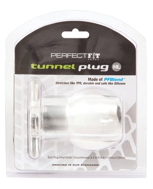Perfect Fit Tunnel Plug XLarge – Clear by Perfect Fit product image