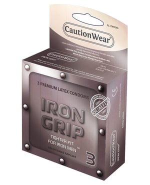 Caution Wear Iron Grip Snug Fit – Pack of 3 by Caution Wear product image