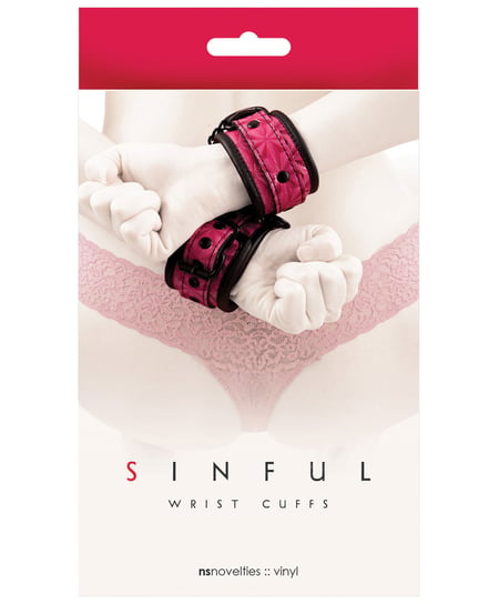 Sinful Wrist Cuffs – Pink by Sinful product image