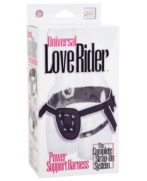 Love Rider Universal Power Support Harness – Black by Her Royal Harness product image