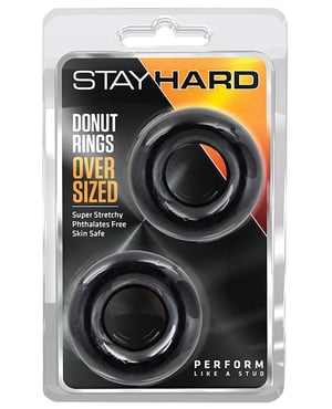 Blush Stay Hard Donut Rings – Oversized Pack of 2 by Stay Hard product image