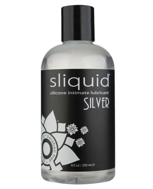 Sliquid Silver Silicone Lube Glycerine & Paraben Free – 8.5 oz by Sliquid product image