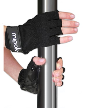 MiPole Dance Pole Gloves (Pair) Small – Black by MiPole product image
