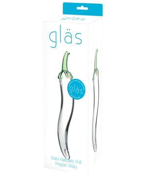 Glas Glass Naturals Chili Pepper Dildo by Glas product image