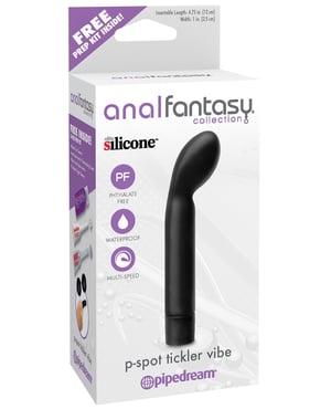 Anal Fantasy Collection P-Spot Tickler Vibe – Black by Anal Fantasy Collection product image