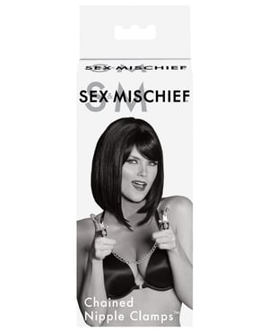 Sex & Mischief Chained Nipple Clamps by Sex & Mischief product image