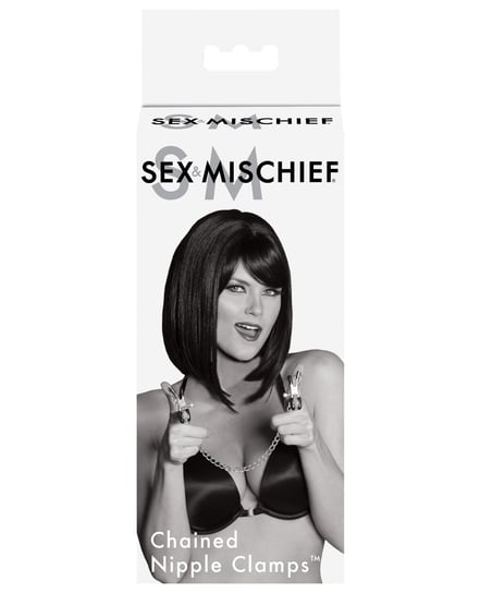 Sex & Mischief Chained Nipple Clamps by Sex & Mischief product image