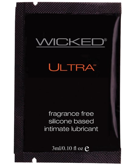 Wicked Sensual Care Ultra Silicone Based Lubricant – .1 oz Fragrance Free by Wicked Sensual Care product image