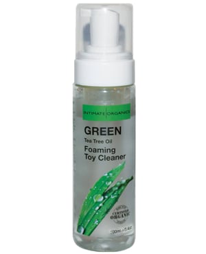 Intimate Earth Foaming Toy Cleaner – 100 ml Green Tea Tree Oil by Intimate Earth product image