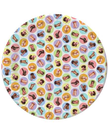 Mini-Penis Plates – Pack of 8 by Candy Prints product image