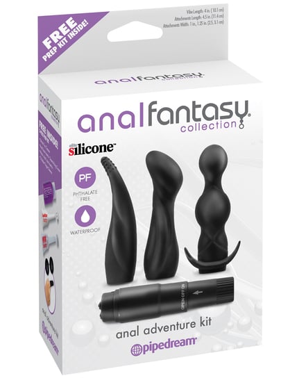 Anal Fantasy Collection Anal Adventure Kit – Black by Anal Fantasy Collection product image