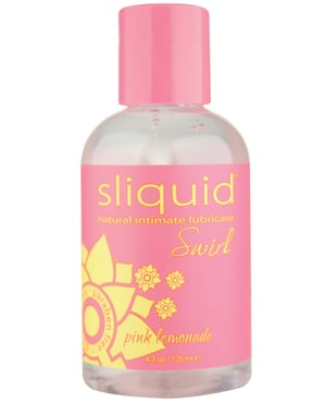 Sliquid Naturals Swirl Lubricant – 4.2 oz Pink Lemonade by Sliquid product image