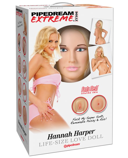 Pipedream Extreme Dollz Life Size Inflatable Love Doll – Hanna Harper by PDX Extreme product image
