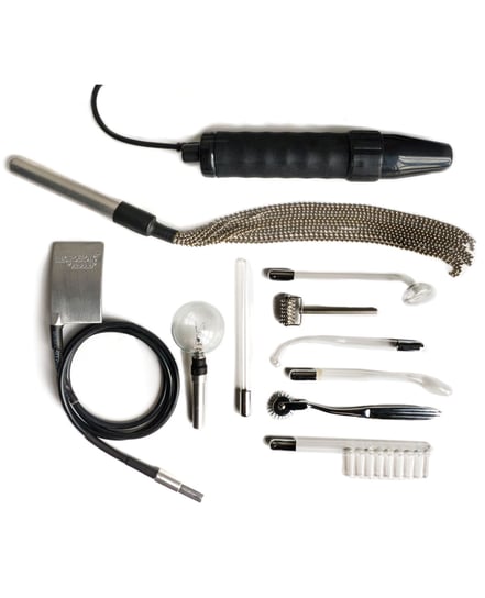KinkLab Agent Noir Electro Erotic Neon Wand Kit by Kinklab product image