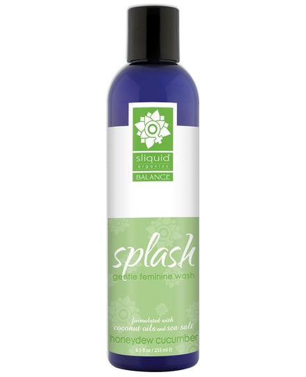 Sliquid Splash Feminine Wash – 8.5 oz Honeydew Cucumber by Sliquid product image