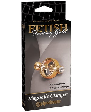 Fetish Fantasy Gold Magnetic Nipple Clamps – Gold by Fetish Fantasy Gold product image