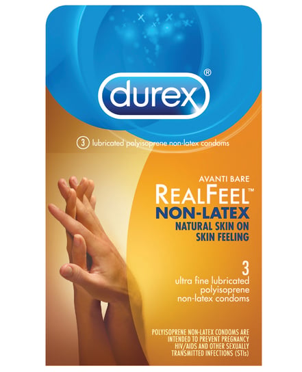 Durex Avanti Real Feel Non Latex Condoms – Pack of 3 by Durex product image