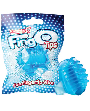 Screaming O FingO Tips – Blue by Screaming O product image