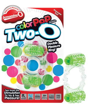 Screaming O Color Pop Quickie Two-O – Green by Screaming O product image