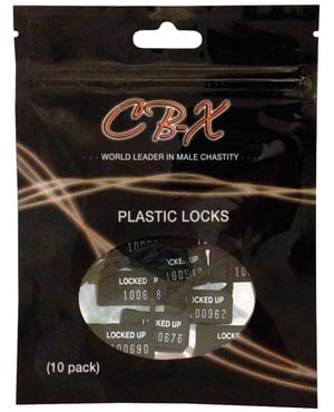 Plastic Cock Cage Lock – Pack of 10 by CB-X product image