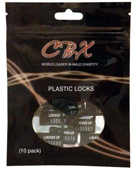 Plastic Cock Cage Lock – Pack of 10 by CB-X product image