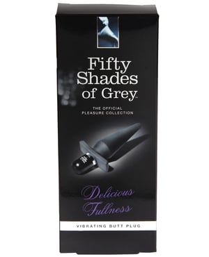 Fifty Shades of Grey Delicious Fullness Vibrating Butt Plug by Fifty Shades of Grey product image