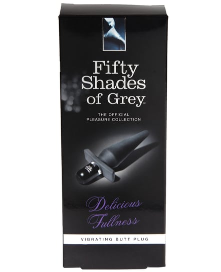 Fifty Shades of Grey Delicious Fullness Vibrating Butt Plug by Fifty Shades of Grey product image