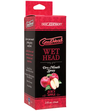 GoodHead Juicy Head Dry Mouth Spray – 2 oz Red Apple by GoodHead product image