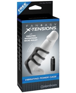 Fantasy X-tensions Vibrating Power Cage – Black by Fantasy X-tensions product image
