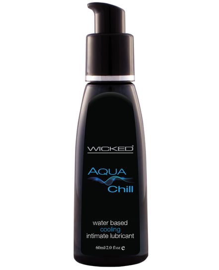 Wicked Sensual Care Aqua Chill Water Based Cooling Lubricant – 2 oz by Wicked Sensual Care product image