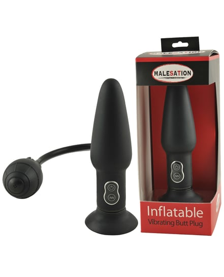 MALESATION Vibrating Inflatable Butt Plug by Malesation product image
