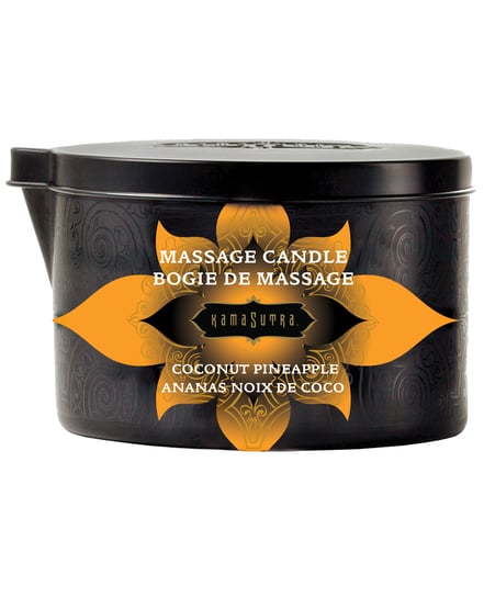 Kama Sutra Ignite Massage Soy Candle – Coconut Pineapple by Kama Sutra product image
