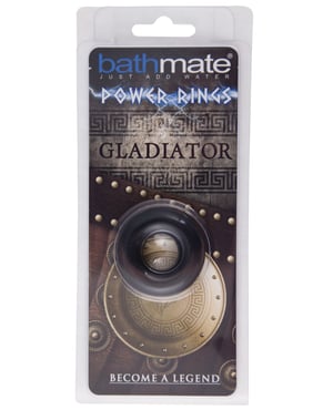 Bathmate Gladiator Cock Ring – Black by Bathmate product image